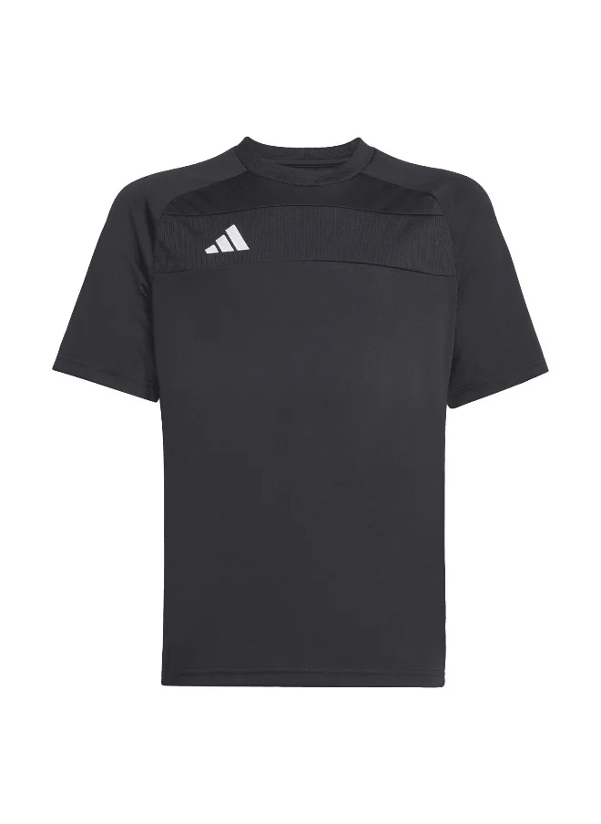 اديداس اوريجينالز Adidas Tiro Es Jsy Y Black Football Jerseys For Kids Unisex 116