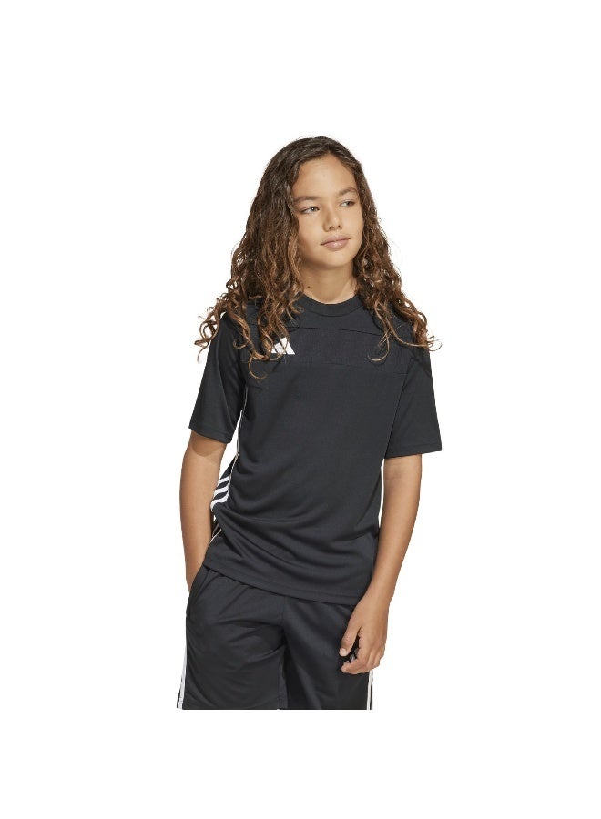 adidas Originals Tiro Es Jsy Y Black Football Jerseys For Kids Unisex 116 - Image 3