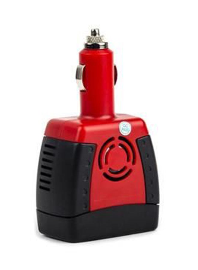 محول طاقة محمول للسيارة مع شاحن بمنفذ USB - Image 1
