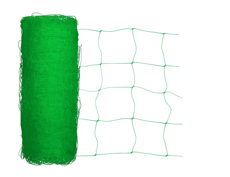 vensovo Heavy Duty Green Trellis Netting Roll  59x328 Plastic Plant Green Trellis Net for Climbing Plants 
