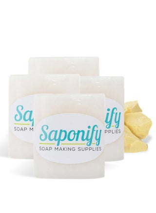 Saponify - 4Lb Cocoa Butter Melt and Pour Soap Base, Pure Cocoa Butter Skin-Enhancing Soap Base, Easy to Use Glycerin Soap Blocks for Soap Making - pzsku/Z048A3FBE6AB84C1B9304Z/45/1743545004/fd7a3425-e0d8-403b-aa84-98ecc9bed534