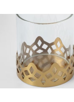 Graidient span Graidient span ikeaGOKVLL Tealight Holder GlassGoldColour 8 cm 3  - Image 2