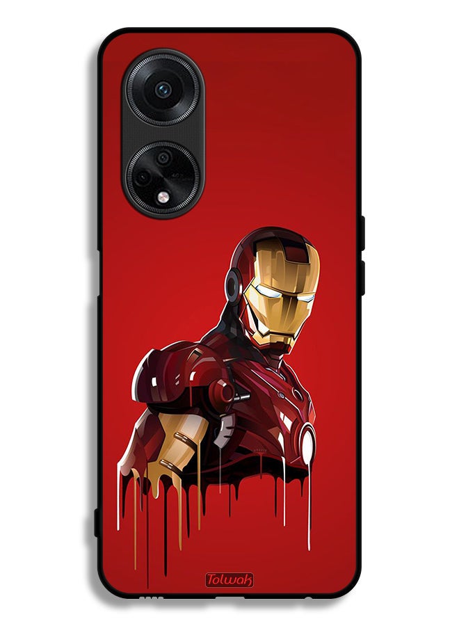 Tolwak Oppo A1 5G Protective Case Cover Iron Man Art - Image 1
