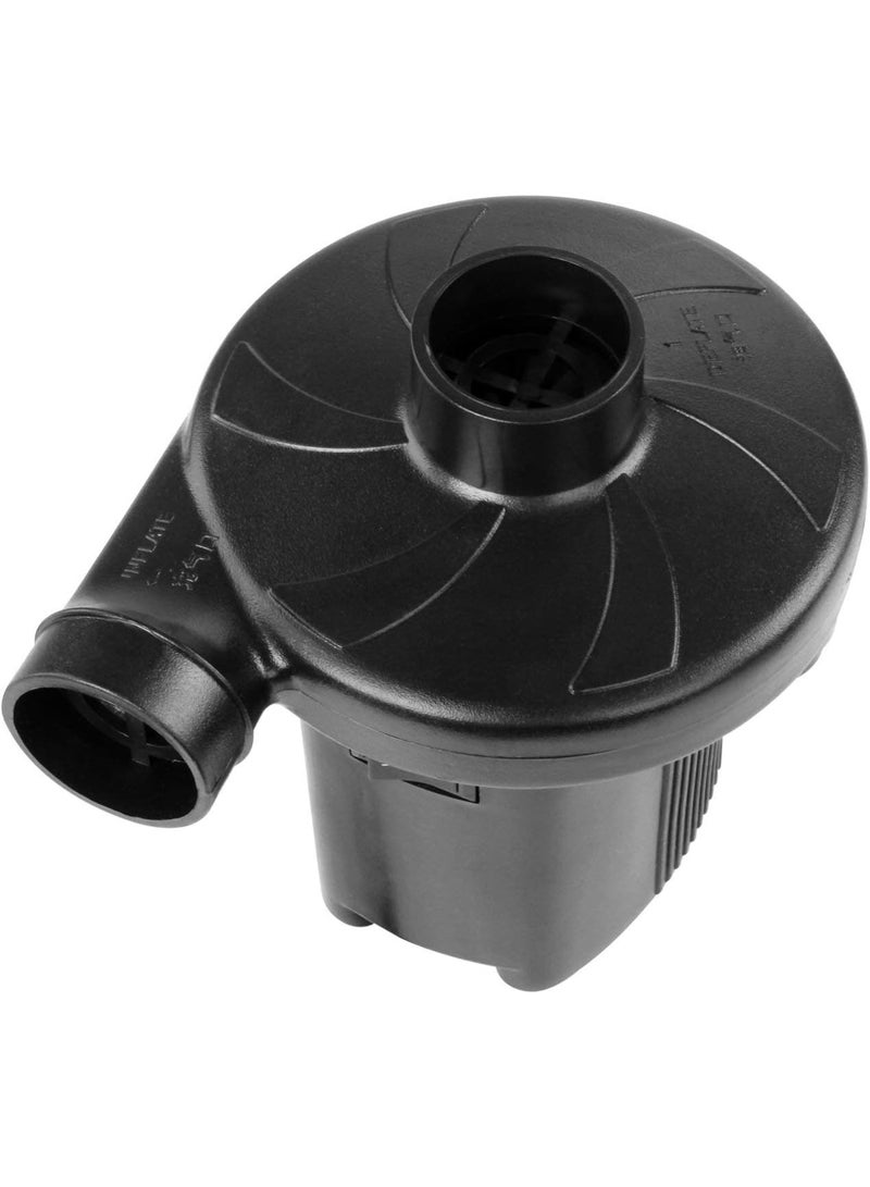 Electric Air Pump with 3 Nozzles, 2 in 1 Car Mounted Electric Air Pump, Portable Fast Inflation and Deflation Pump for Outdoor Camping, Inflatable Mat, Air Bed, Boat, Swimming Ring - Image 3