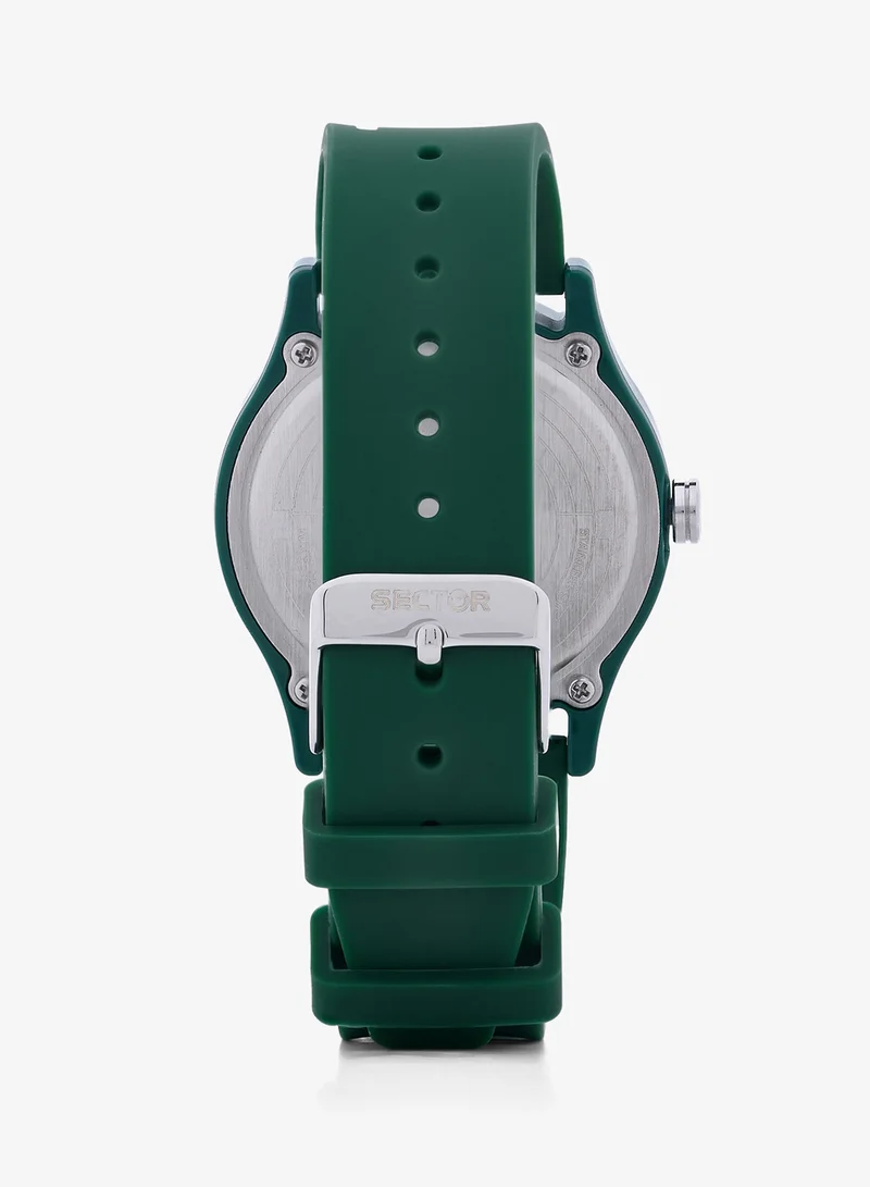 Sector  EX-Q collection Men's Green Silicon watch - R3251203004 for Men | Best Price UAE