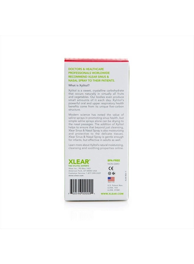 Xlear Nasal Spray With Xylitol 1.5 Fl Oz Pack Of 4  - Image 3