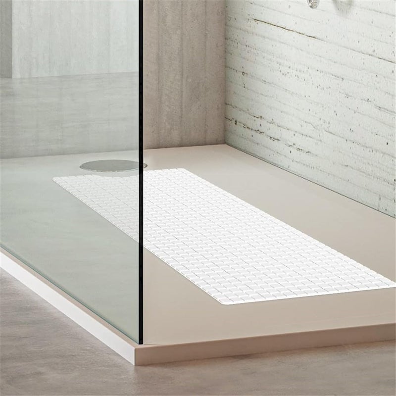 X spring Non Slip Bath Mat with Drainage Holes and Suction Cups - Image 4