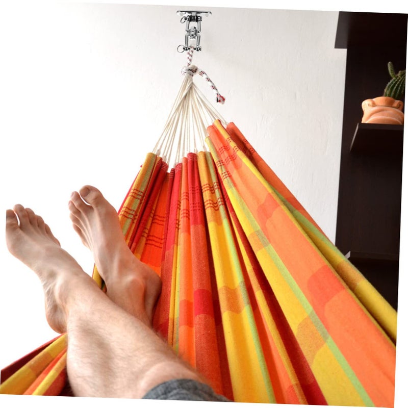Heavy Duty Swivel Swing Hook Kit 360 Degree Rotation for Hammock and Fitness Equipment Easy Installation - Image 5