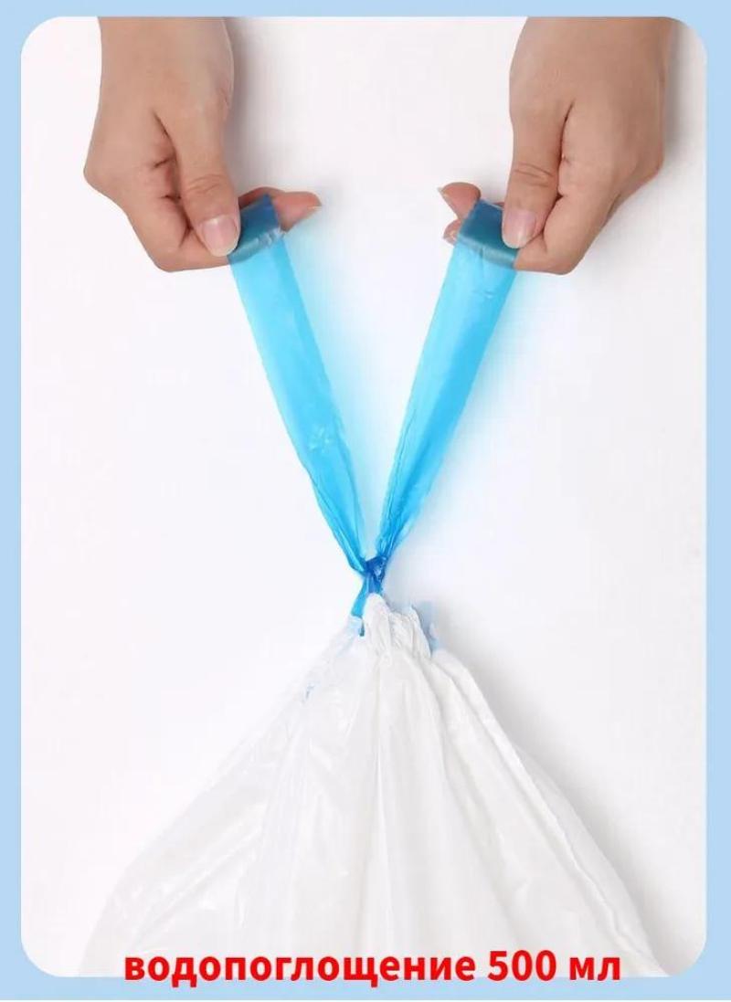 Disposable Toilet Bag 38x58 Cm Large Size Pack Of 20 Sturdy Plastic Portable Toilet - Simple Design For Travel Outdoor Camping Hygiene Solution - Image 5