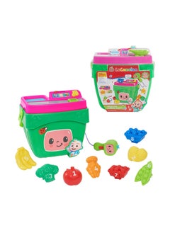 Just Play Veggie Fun Learning Basket, Pretend Play Food Kids Toys For Ages 18 Month  - Image 1