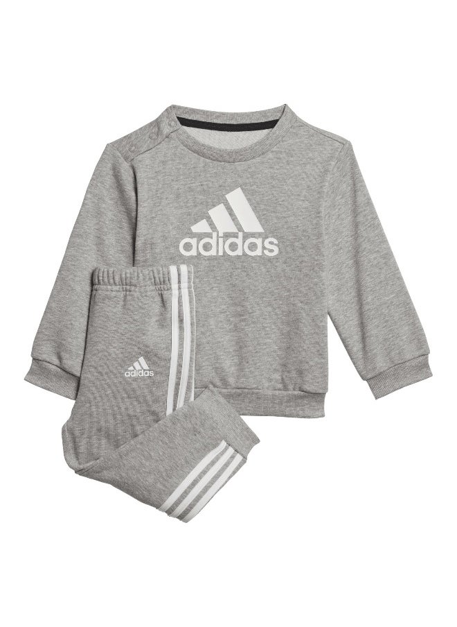 Adidas - adidas I Bos Jog Ft Grey Training Suits 0-3M - Image 1