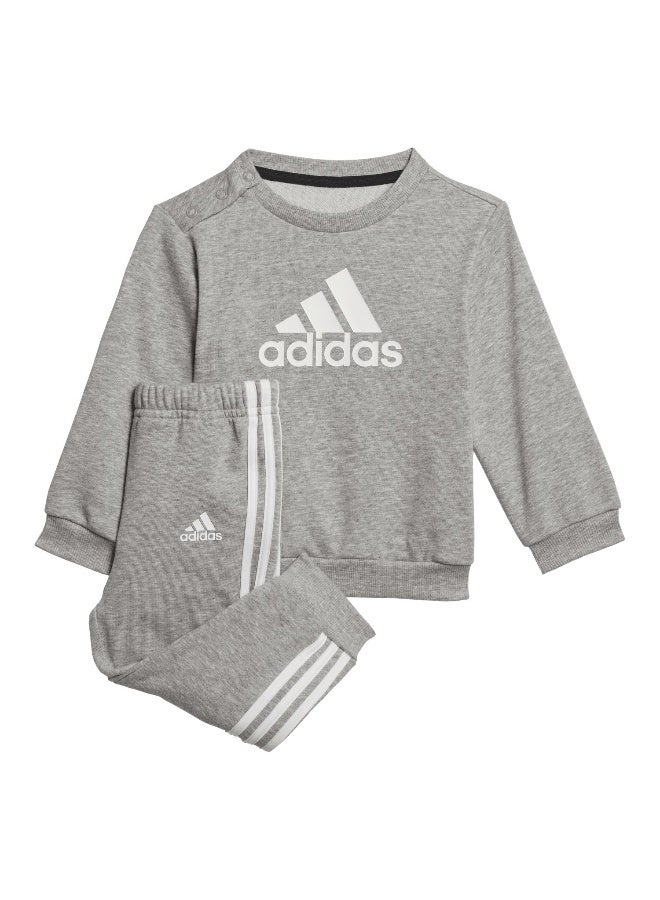 Adidas I Bos Jog Ft Grey Training Suits 0-3M  - Image 2