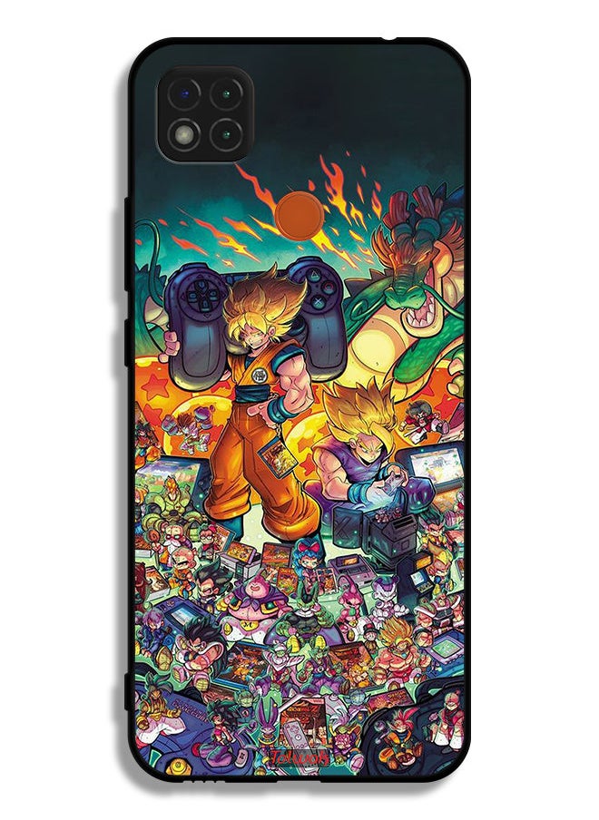 Tolwak Xiaomi Redmi 9C Protective Case Cover Gamer Art Doodles  - Image 2