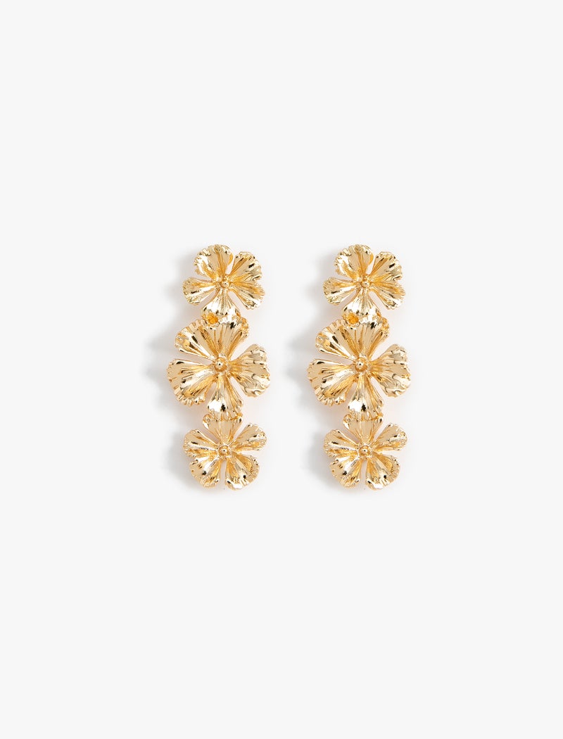 KOTON Floral Shaped Earrings - Image 1