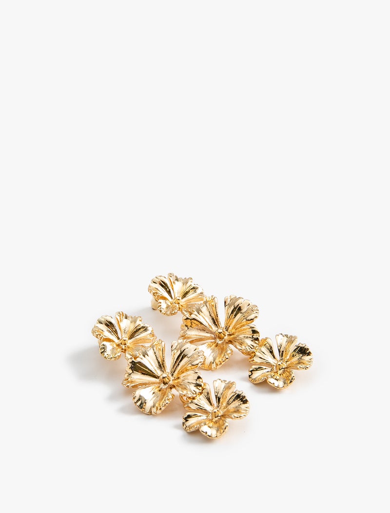 KOTON Floral Shaped Earrings - Image 2