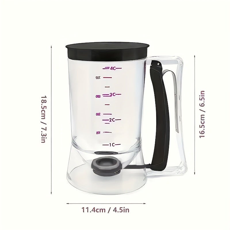 Batter Dispenser Cross-Border Cake Batter Separator Measuring Cup Distributor Handheld DIY Baking Tool