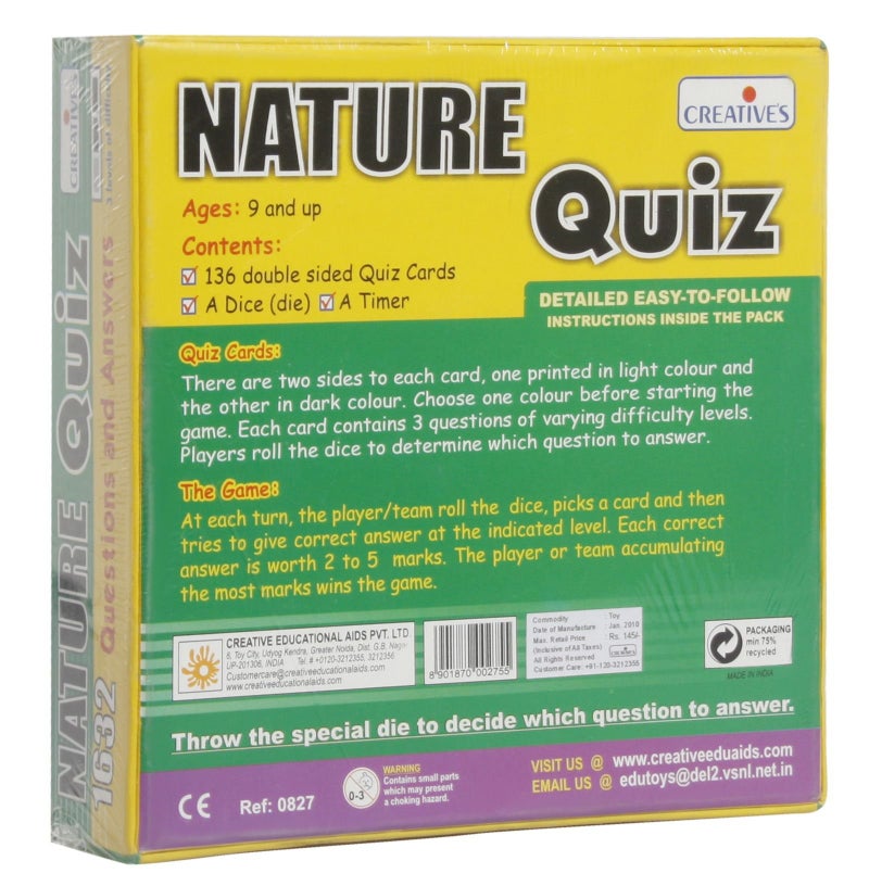 Creative's Nature Quiz (Multi-Color) - Image 2