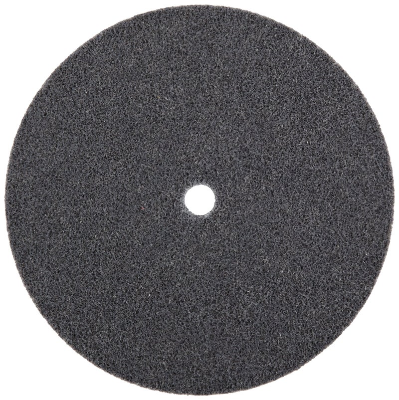 3M Scotch-Brite EXL Unitized Wheel, Silicon Carbide, 5000 rpm, 6" Diameter, 1/2" Arbor, 2S Fine Grit (Pack of 1) - Image 3