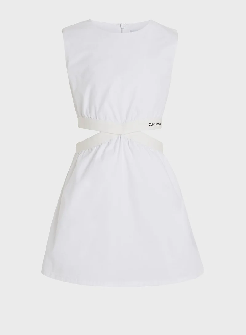 Calvin Klein Jeans Cutout Waist Dress