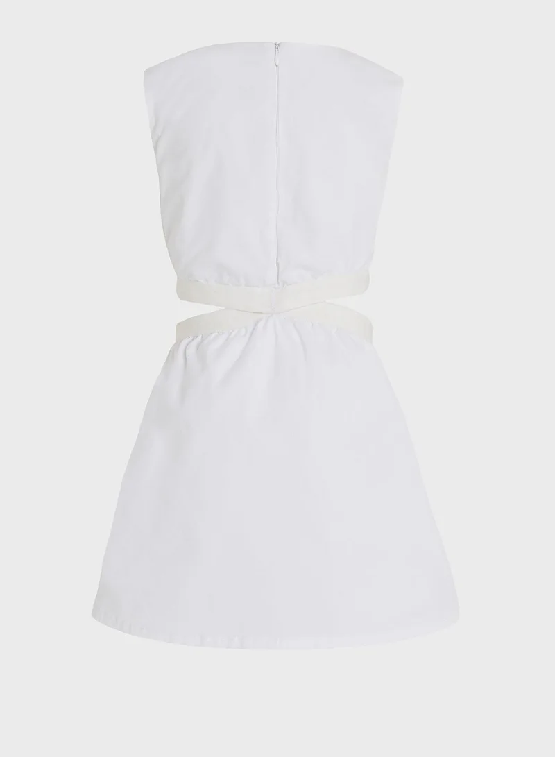 Calvin Klein Jeans Cutout Waist Dress