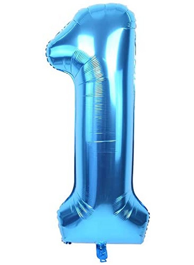 Atpata Funky Blue Number Foil Balloons for Numeric Milestone Parties (40 INCH, 1) - Image 2