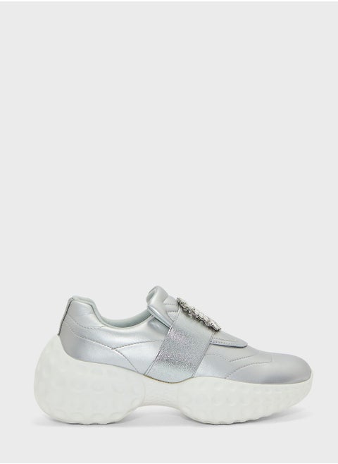 Jewelled Buckle Sneaker