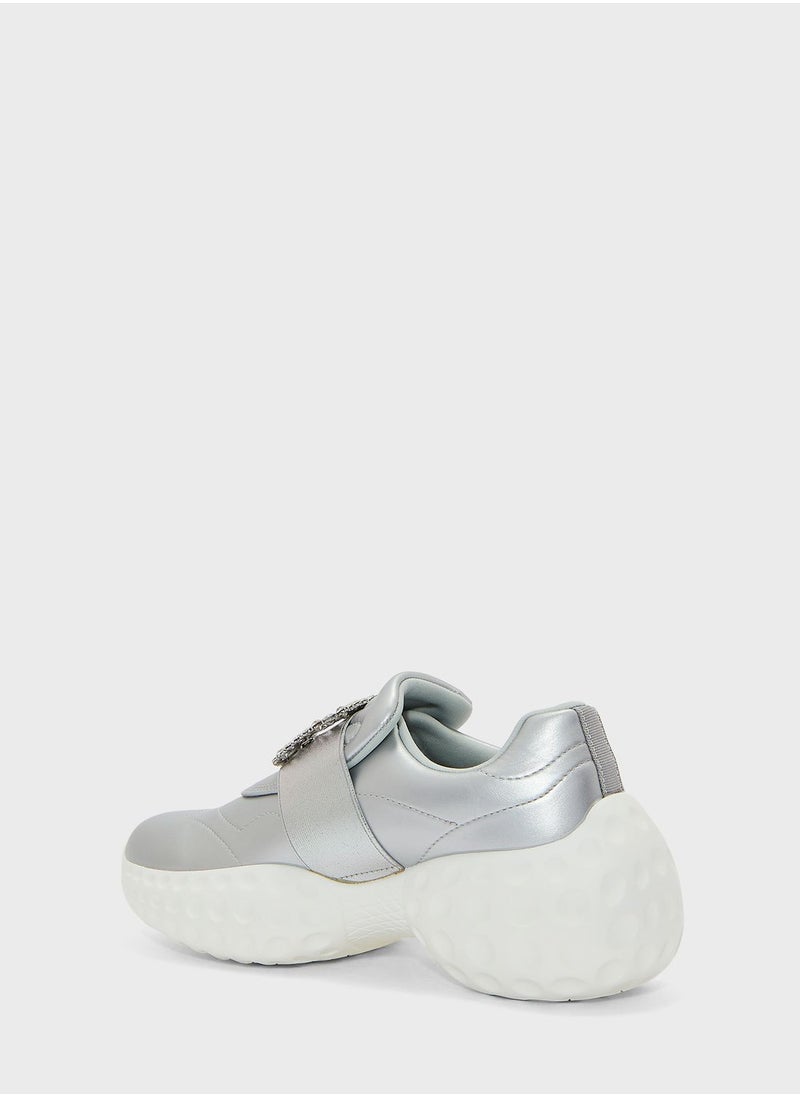 Ginger - Jewelled Buckle Sneaker - Image 1