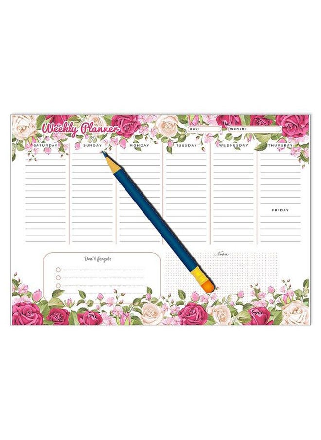 Yassin - To Do Weekly Planner A4 52 Sheets - Image 1