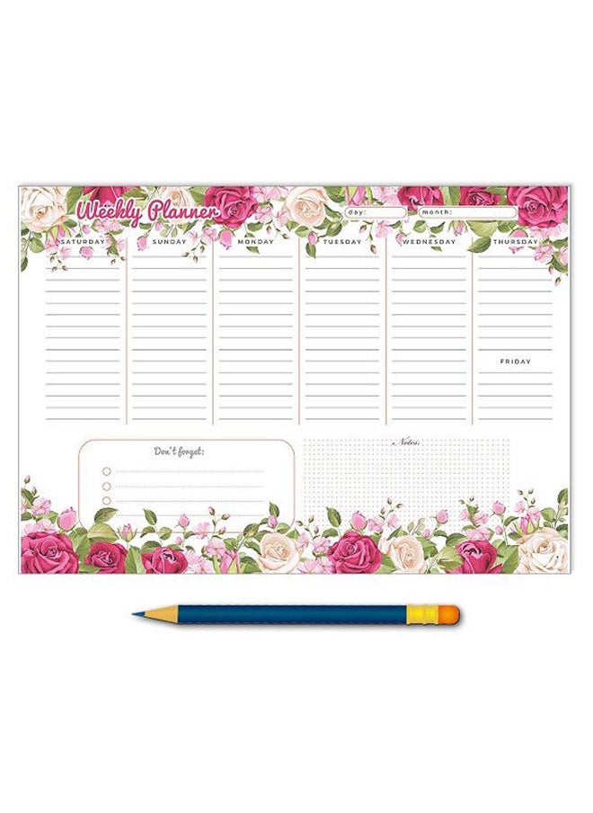 Yassin - To Do Weekly Planner A4 52 Sheets - Image 1