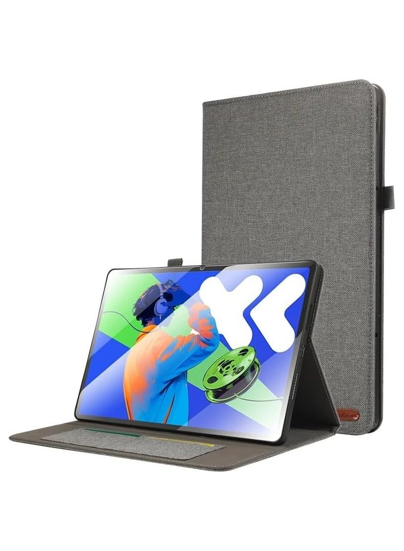 Case Cover Compatible with Lenovo Xiaoxin Pad Pro 12.7 inch (2nd Gen, TB373FU/TB375FC) TPU Bumper Folding Stand Xiaoxin Pad Pro 2025 Case with Auto Wake/Sleep - Image 1