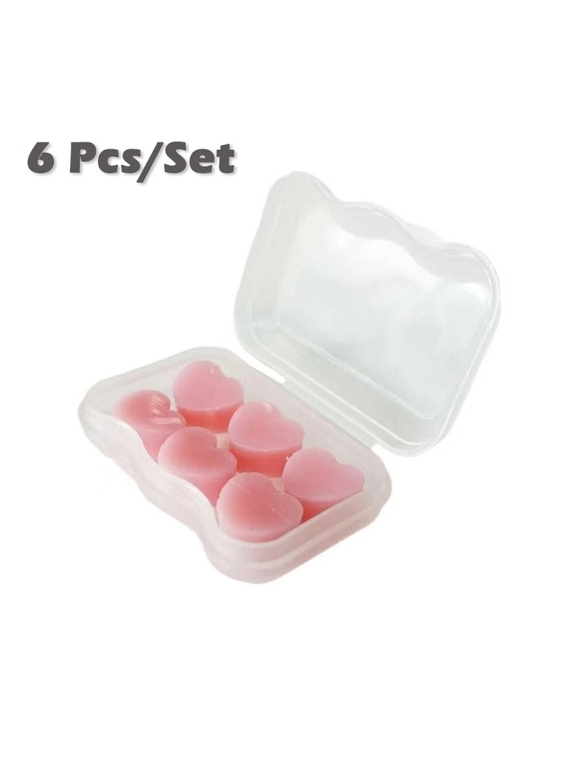 Generic Sleep Earplugs, Silicone Earplugs, Sleep Earplugs with High Decibel Noise Protection Waterproof Earplugs for Sleep Learning Swimming and Cancelling Noise  - Image 2