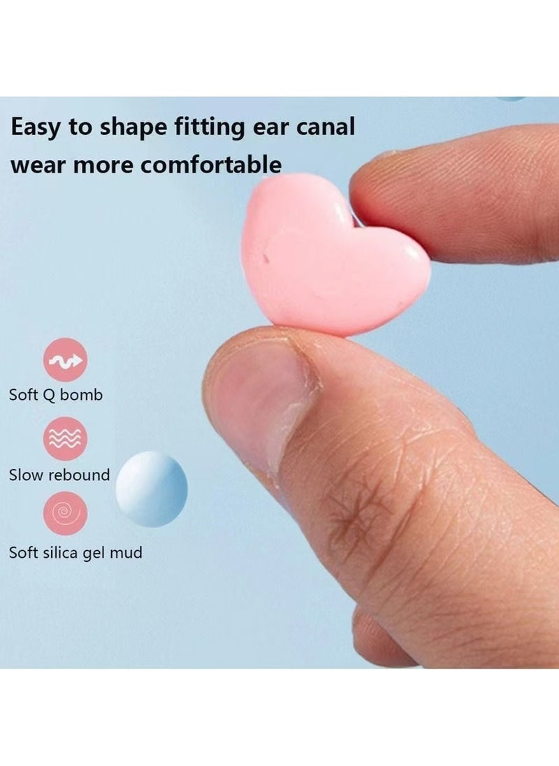 Generic Sleep Earplugs, Silicone Earplugs, Sleep Earplugs with High Decibel Noise Protection Waterproof Earplugs for Sleep Learning Swimming and Cancelling Noise  - Image 3
