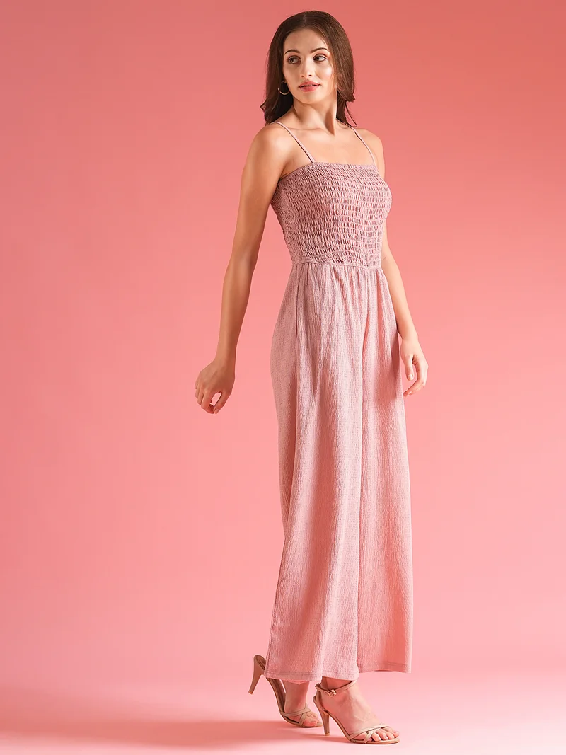 جلو باص جمبسوت نسائي جلوبس بياقة مربعة وأشرطة كتف بتصميم ذاتي مطاطي وسموكد