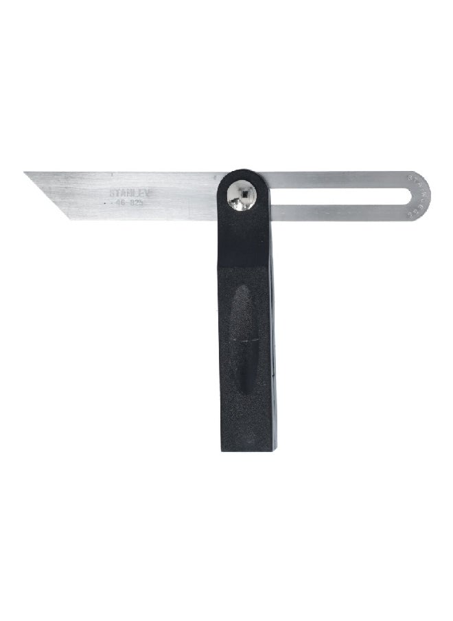 Stanley Sliding T-Bevel Square Silver and Black 8 Inch 46-825  - Image 2