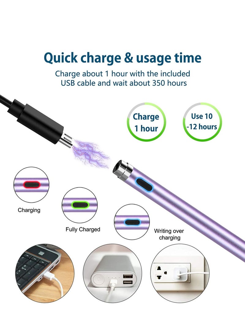 ELTRAZONE Active Stylus Pens for Touch Screens, Digital Stylish Pen Pencil Rechargeable Compatible with Most Capacitive Touch Screens - Image 5