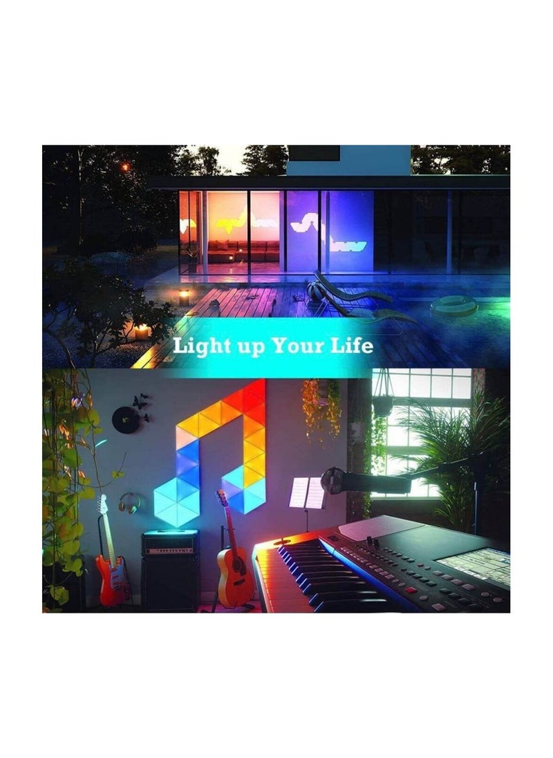Cololight Triangle Kit 6 Pcs – Ambient Lighting Panels with Music Response