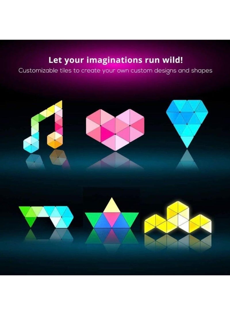 Cololight Triangle Kit 6 Pcs – Ambient Lighting Panels with Music Response