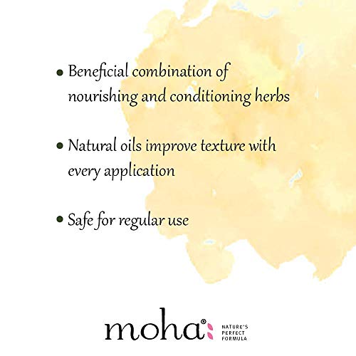 Moha Herbal Hair Conditioner with Aloe Vera, Jojoba, Almond & Olive Oil for Soft, Silky, Smooth & Tangle-Free Hair | Ayurvedic Hydration for Dry & Frizzy Hair | Locks in Moisture, Repairs and Nourishes Deeply & Adds Natural Shine | Conditioner for Men & Women to Breakage-Free & Strengthen Hair – 100 ml (PACK OF 1) - Image 5