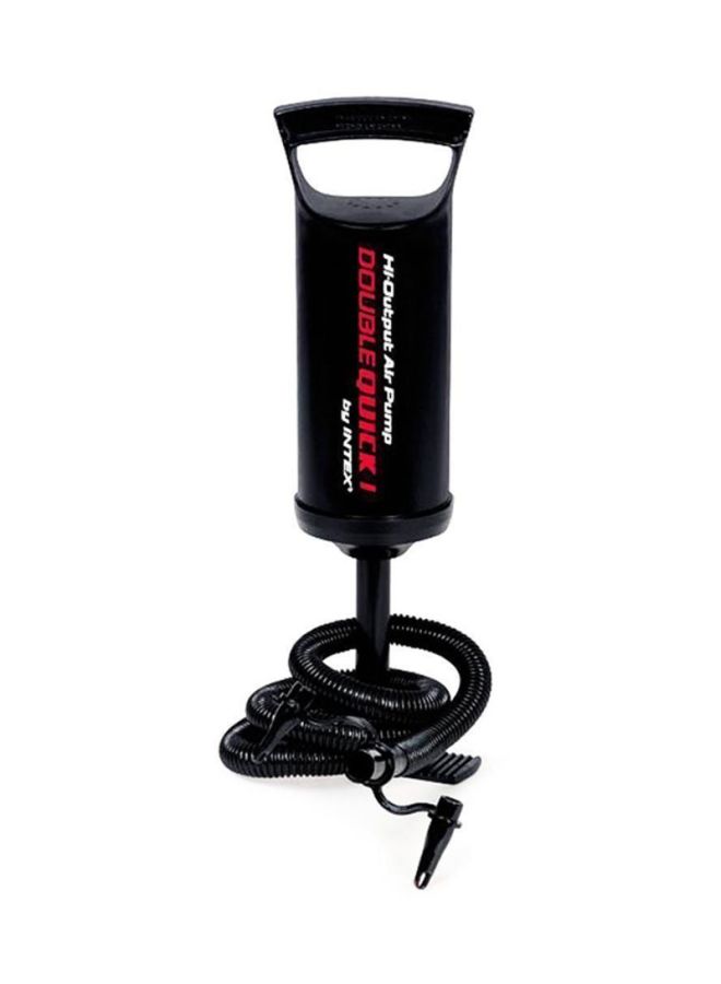 INTEX Double Quick Hand Pump ( 11 / 1/2 Inch ) Black 29cm - Image 2