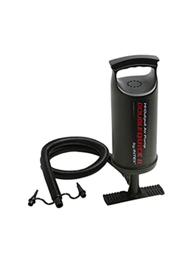 INTEX Double Quick Hand Pump ( 11 / 1/2 Inch ) Black 29cm - Image 5