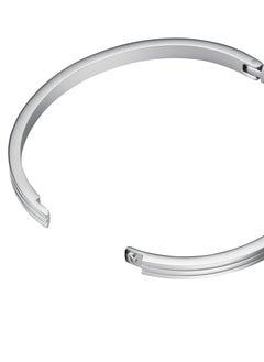 RoseField Rosefield Striped Bangle with Crystals Silver - JBSCS-J1038  - Image 3