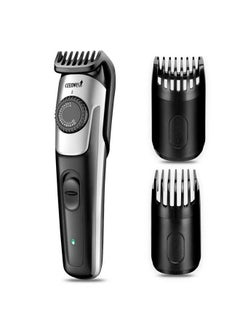 Beard Trimmer & Beard Trimmer For Men Hair Clipper 2 Combs Cleaning Brush Power Adapter Oli Bottle Length Settings With Precision Dial Usb Charging