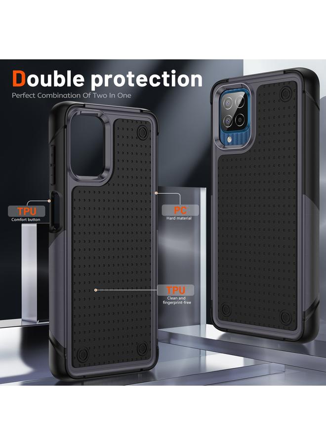 اس-توب جراب لهاتف Samsung Galaxy F12 PC + جراب هاتف واقٍ مقاوم للصدمات من مادة TPU - Image 5