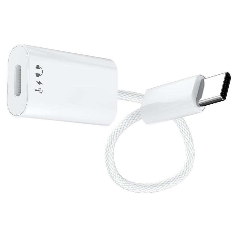 Subynanal USB C to Lightning Headphone Audio Adapter,Lighting to USBC Adaptor with Earphone &Charge,USB-C to iPhone Converter,Type C to Lightning Cable Adapter for iPhone 17/16/Pro/Max,iPad Pro/Air,MacBook,iMac - Image 1