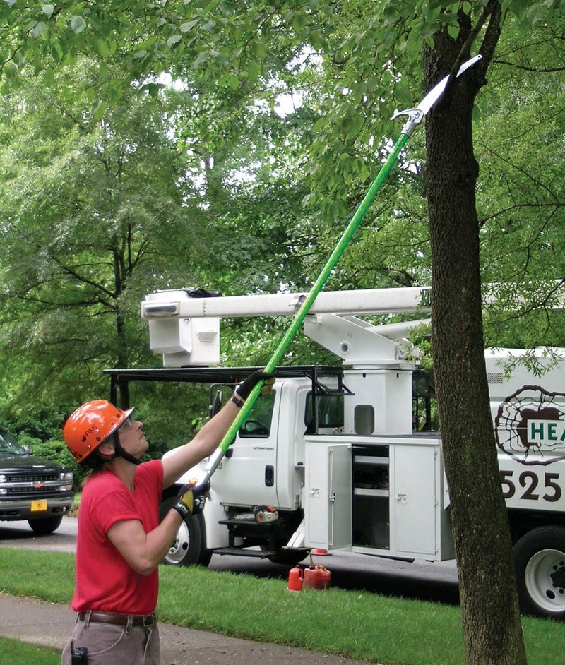 Jameson LS-Series Hollow Core Landscaping Tree Trimming Kit | 16â€ Barracuda Saw Blade | 18-Foot Reach | Fiberglass Poles with Leaf Spring Locking Buttons | Tree Pruning & Trimming Tool - Image 2