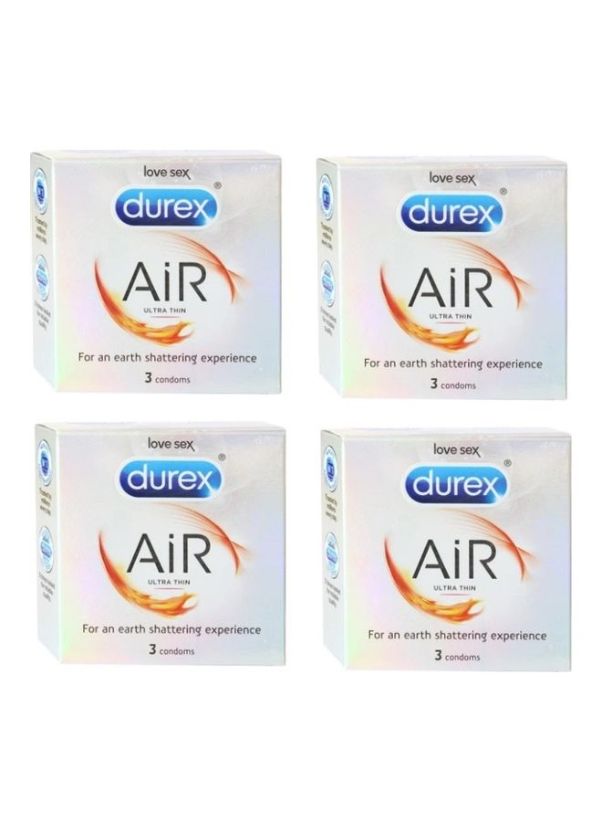 Durex Pack Of 4 Ultra Thin Air Condom Set - Image 1