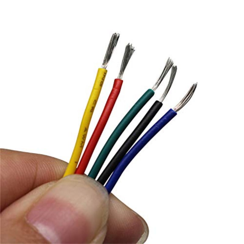18 AWG سلك مرن 1007 سلك نحاسي كهربائي معلب 18 مقياس كوبر ربط سلك 300 فولت كابلات سلك مجدولة إلكترونية كابل كهرباء DIY Box-1 - Image 5