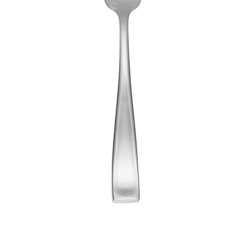 Oneida Silverware Set Moda Fine Flatware 4Piece Iced Teaspoon Set Service for 4 Dishwasher Safe 1810 Stainless Steel Mirror Finish Home and Kitchen Utensils Long Spoons Silver 4 Piece - Image 3