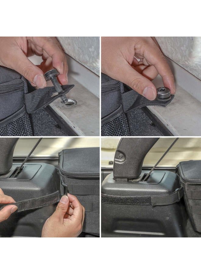 RT-TCZ Trunk Organizer,Storage Bag Accessories for 2018-2022 Jeep Wrangler JL 4-Door - Image 4