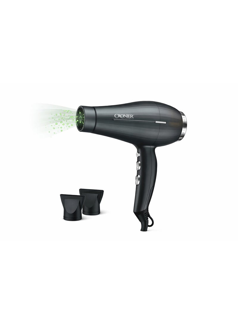 Cronier Professional hair dryer for high-power styling of all hair types CR-8107 - Image 1